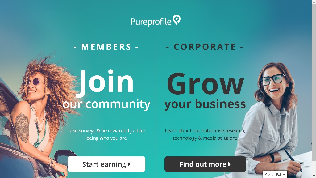 pureprofile screenshot