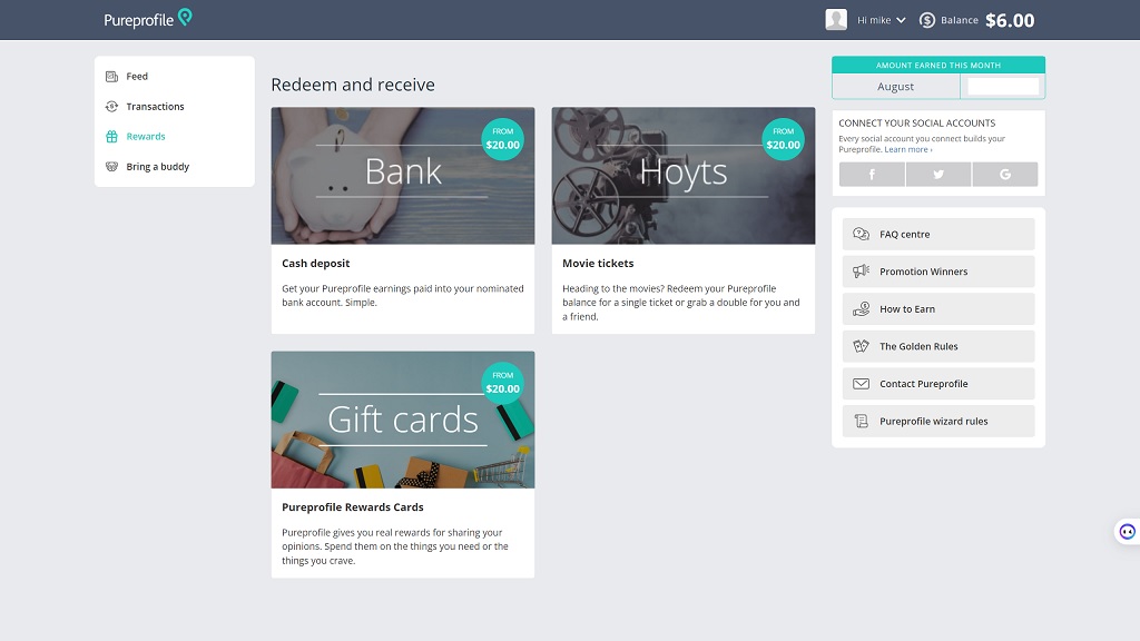 pureprofile australia review redemptions - Paid Surveys Fanatic pureprofile australia review redemptions