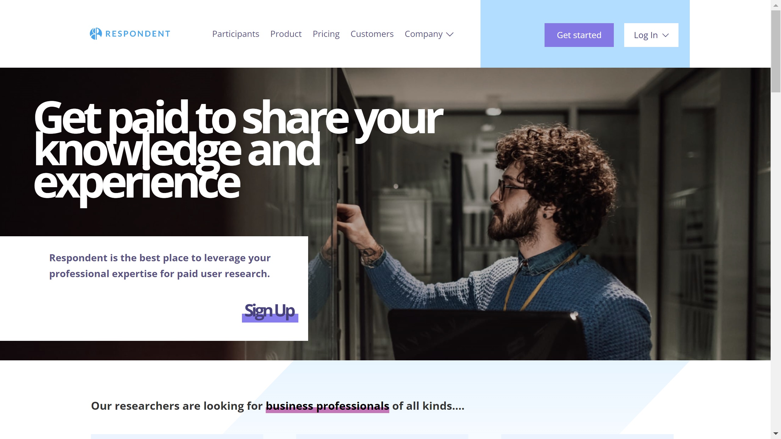 respondent screenshot