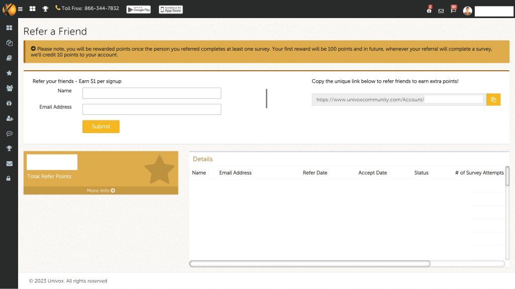 univox community australia refer friend - Paid Surveys Fanatic univox community australia refer friend