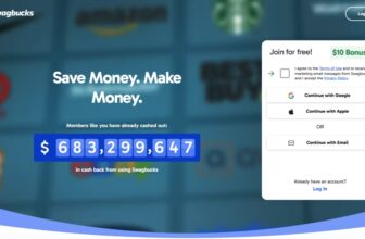 swagbucks homepage screenshot australia