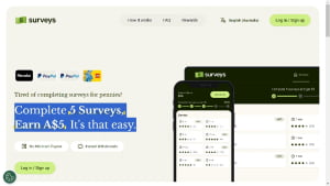 5 surveys screenshot