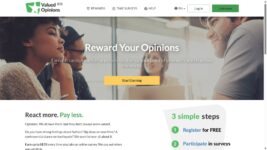 Valued Opinions Singapore homepage screenshot 1024