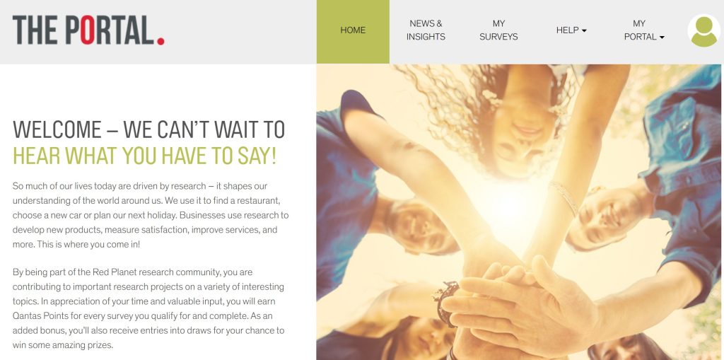 Red-Planet-welcome-screen - Paid Surveys Fanatic red planet research